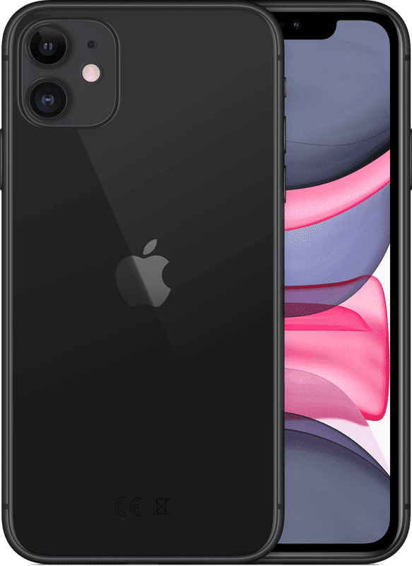 Apple iPhone 11 64GB Zwart Grade A accu >85%