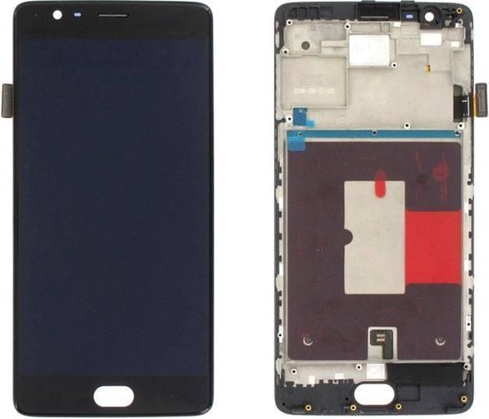 OnePlus 3 / 3T scherm zwart met frame